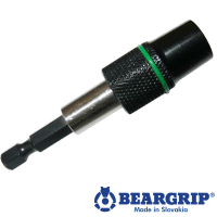 Bithalter 1/4 "x 65 mm mit Schraubenhalter, zwei...