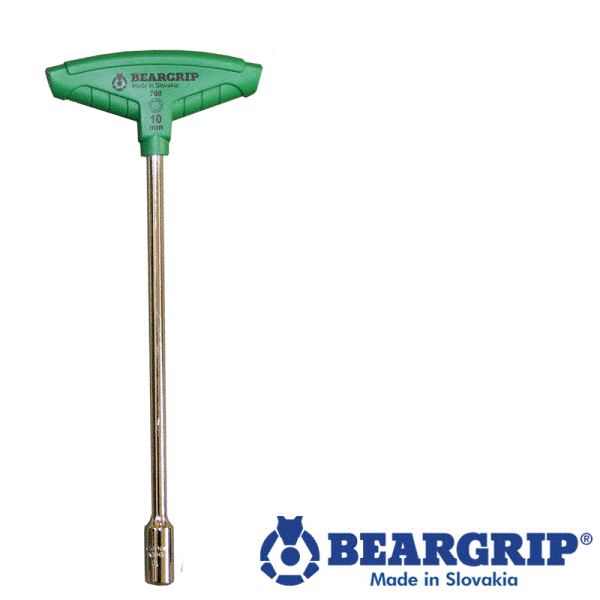 T-Griff mit Sockel 10mm x 230mm Serie 760, Beargrip