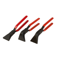 Deckzangen Set 3tlg. rerade, geboden und gekröpft