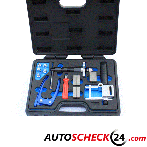 Bremsleitung-Bördelgerät + Rohrbiegezange