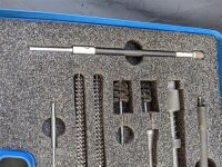 Pichler Einspritzdüsenschacht Reinigungsset 9039040 + Auszieher Dichtring