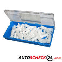 68 tlg. Verbinder-Sortiment 3-19 mm