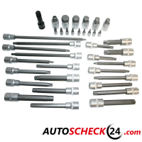 Komplett-Bit-Satz in 1/4", 3/8" und 1/2"...