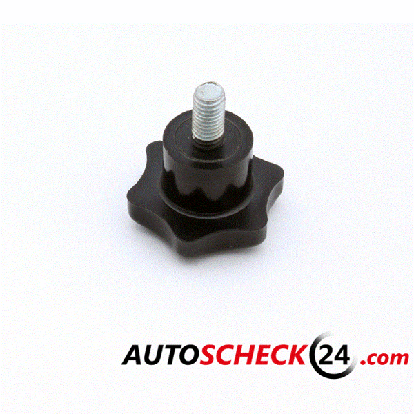 Sterngriff - Schraube mit Ausengewinde M6 x 15 mm