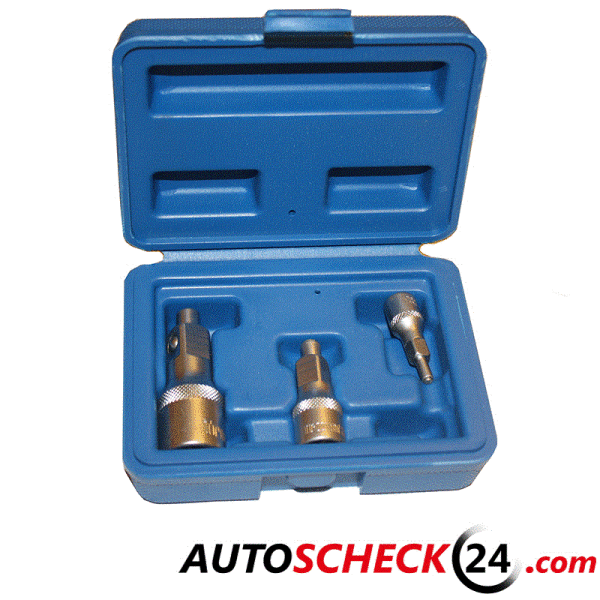 Steckschlüssel-Set 3 tlg.