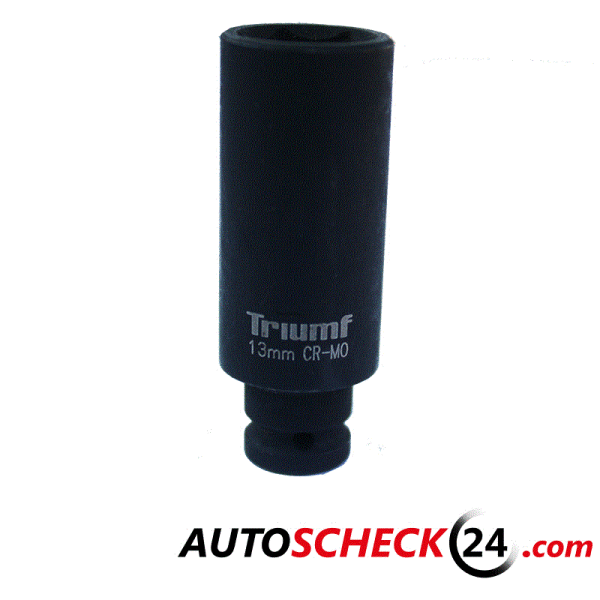 Steckschlüssel 6-Kant 1/4" Antrieb 13x50 mm