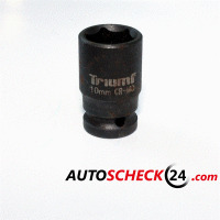 Steckschlüssel 6-Kant 1/4" Antrieb 10x25 mm