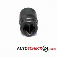 Steckschlüssel 6-Kant 1/4" Antrieb 10x25 mm