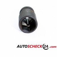 Steckschlüssel 6-Kant 1/4" Antrieb 10x25 mm