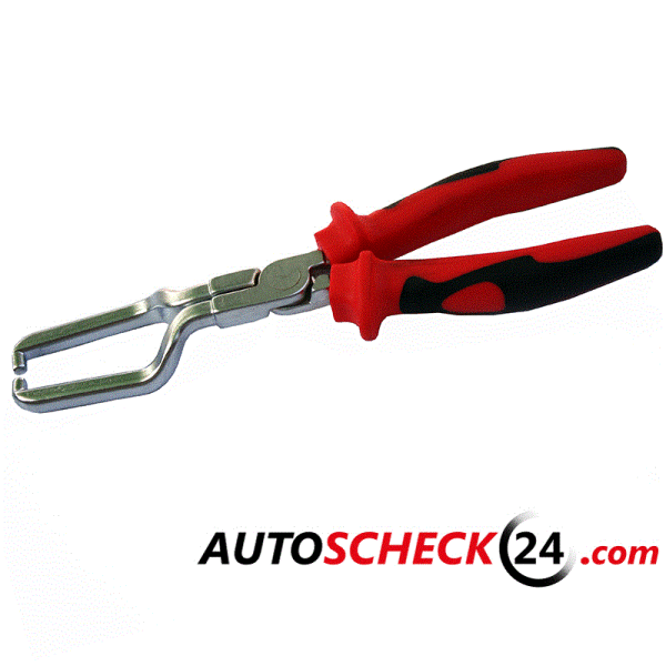 Lösezange für Benzinleitungen und Kraftstofffilter