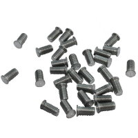 Aluminium-Anschweißbolzen mit Gewinde M6 Aluminium...