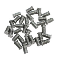 Aluminium-Anschweißbolzen mit Gewinde M5 Aluminium...