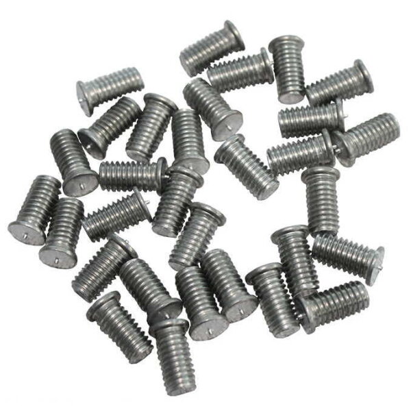 Aluminium-Anschweißbolzen mit Gewinde M6 Aluminium (AlSi12) 100 Stk.