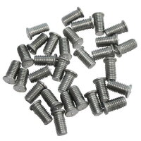 Aluminium-Anschweißbolzen mit Gewinde M6 Aluminium...