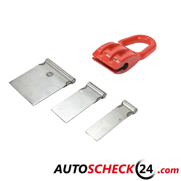 Zugklammer für Anschweißbleche